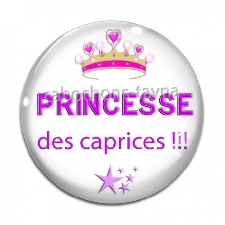 Cabochon Verre - princesse caprices