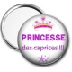 Miroir de poche - princesse caprices