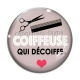 Cabochon Verre - coiffeuse qui décoiffe