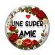 Cabochon Verre - une super amie