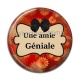 Cabochon Résine - une amie géniale