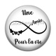 Cabochon Résine - une amie pour la vie