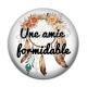 Cabochon Résine - une amie formidable