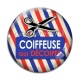 Cabochon Verre - coiffeuse qui décoiffe