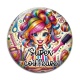 Cabochon Verre - super coiffeuse