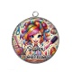 Pendentif Cabochon Argent - super coiffeuse