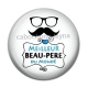 Cabochon Résine - pour un beau père formidable