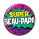 Cabochon Résine - super beau papa