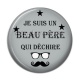 Cabochon Résine - je suis un beau père qui déchire