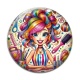 Cabochon Verre - coiffeuse