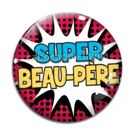 Cabochon Verre - super beau père