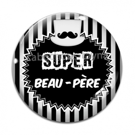 Cabochon Verre - super beau père