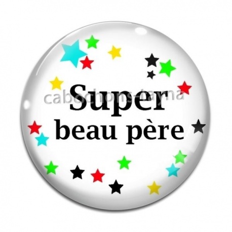 Cabochon Verre - super beau père