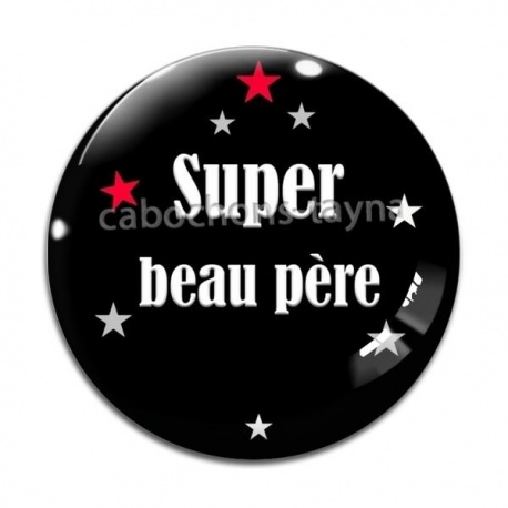 Cabochon Verre - super beau père