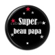 Cabochon Résine - super beau papa