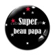 Cabochon Verre - super beau papa