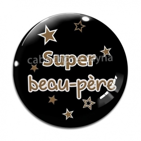 Cabochon Verre - super beau père