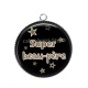 Pendentif Cabochon Argent - super beau père