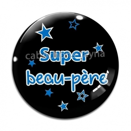 Cabochon Verre - super beau père