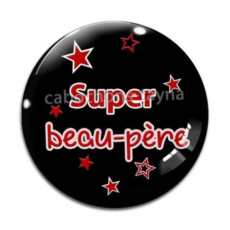 Cabochon Verre - super beau père