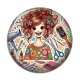 Cabochon Résine - coiffeuse