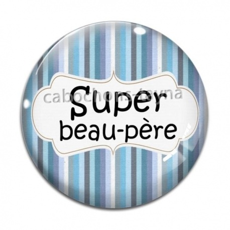 Cabochon Verre - super beau père