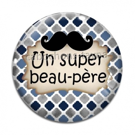 Cabochon Verre - super beau père