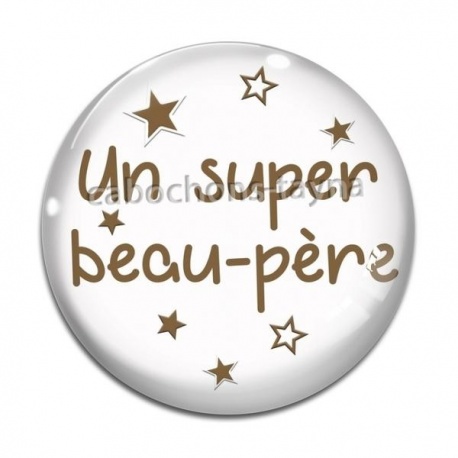 Cabochon Verre - super beau père