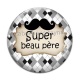 Cabochon Verre - super beau père