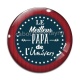 Cabochon Verre - meilleur papa