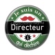 Cabochon Résine - je suis un directeur qui déchire