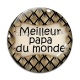 Cabochon Verre - meilleur papa