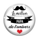 Cabochon Verre - meilleur papa