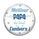 Cabochon Verre - meilleur papa