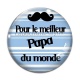 Cabochon Verre - meilleur papa