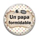 Cabochon Verre - un papa formidable