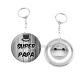 Porte clés décapsuleur - super papa