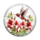Cabochon Verre - oiseau