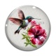 Cabochon Verre - oiseau