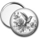 Miroir de poche - oiseau