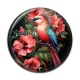 Cabochon Résine - oiseau