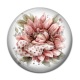 Cabochon Résine - bébé fleur