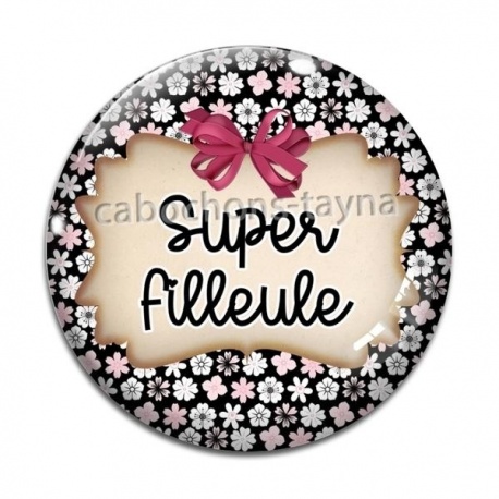 Cabochon Verre - super filleule