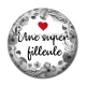 Cabochon Résine - une super filleule