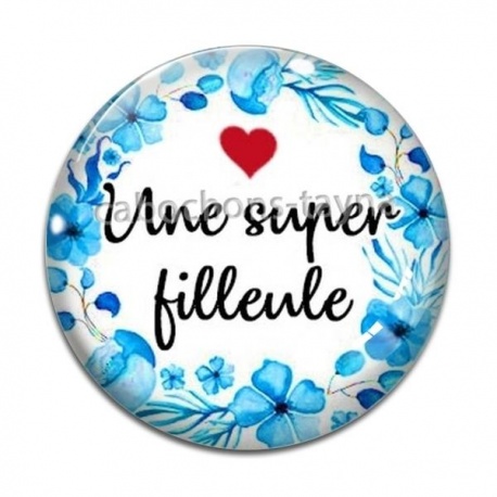 Cabochon Verre - une super filleule