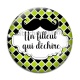 Cabochon Verre - un filleul qui déchire
