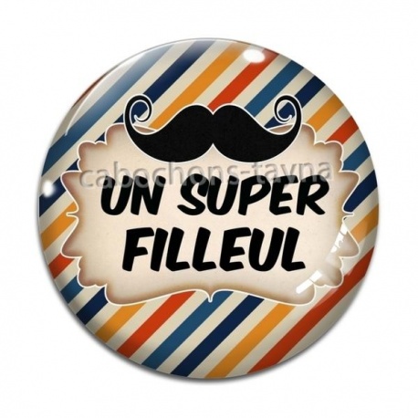 Cabochon Verre - un super filleul