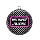 Pendentif Cabochon Argent - une super filleule
