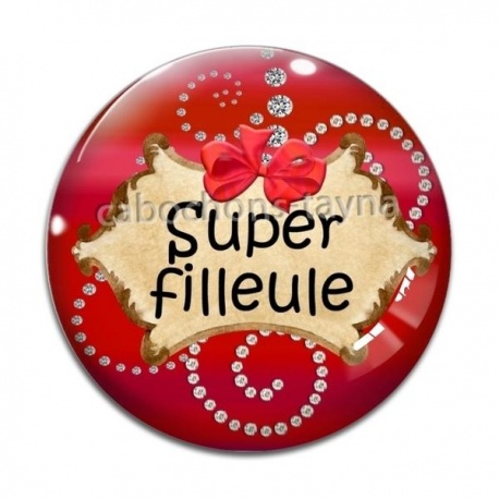 Cabochon Verre - super filleule