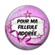 Cabochon Résine - pour ma filleule adorée